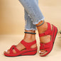 Women's wedge straps Open Toe Walking Shoes