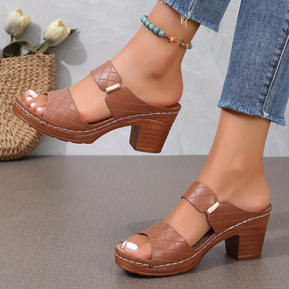 💥Last Day 49% OFF-Women's Solid Color Stylish Sandals Buy 2 Get Free Shipping Today
