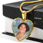 Photo Engraved Necklace Memorial Gift