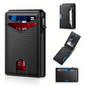 Minimalist RFID Aluminum Wallet with Pop-Up & ID Window