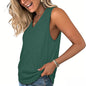 ✨Women's Sleeveless V-Neck Slimming Loose Fit Casual Tank Top T-Shirt