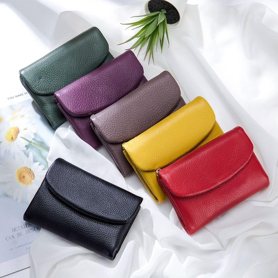 Last Day 49% OFF Pebble Leather Wallet Buy 2 Get Free Shipping Today