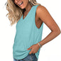 ✨Women's Sleeveless V-Neck Slimming Loose Fit Casual Tank Top T-Shirt