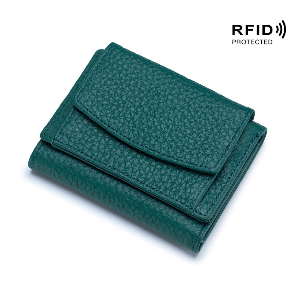 ✨Last Day 49% OFF✨New Genuine Leather RFID Blocking Card Holder Organizer Pocket Mini Wallet Buy 2 Get Free Shipping Today