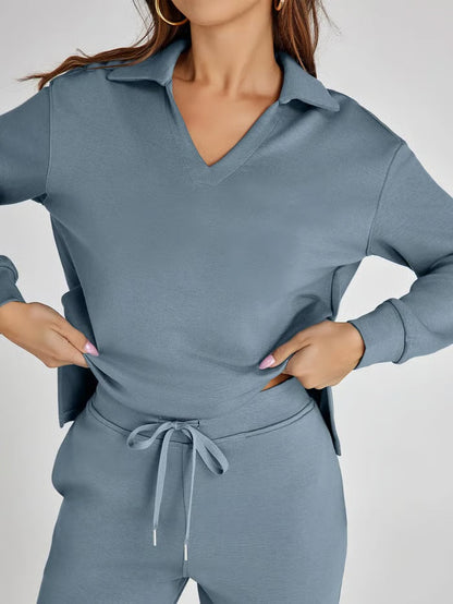 Travel Sets for Women 2 Piece Sets Outfits Casual Long Sleeve Sweatsuits