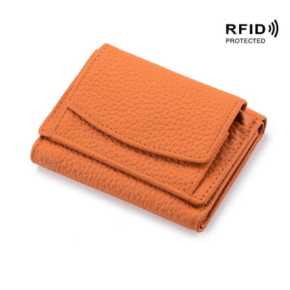 ✨Last Day 49% OFF✨New Genuine Leather RFID Blocking Card Holder Organizer Pocket Mini Wallet Buy 2 Get Free Shipping Today