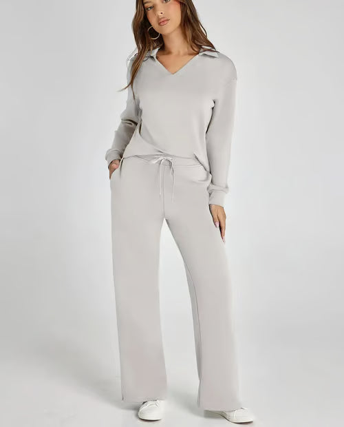 Travel Sets for Women 2 Piece Sets Outfits Casual Long Sleeve Sweatsuits