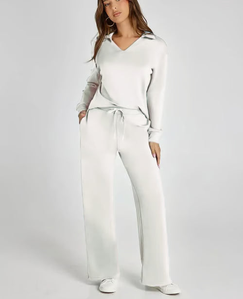 Travel Sets for Women 2 Piece Sets Outfits Casual Long Sleeve Sweatsuits