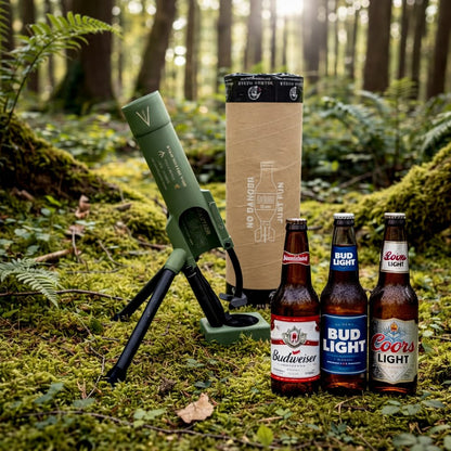 🚀 51mm Beer Bottle Mortar Bottle Opener 🍻– Novelty Cap-Launching Desk & Bar Accessory🔥Buy 2 Free Shipping