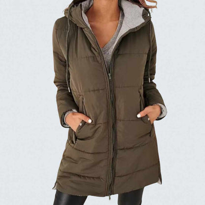 Casual Hooded Puffer Down Jacket