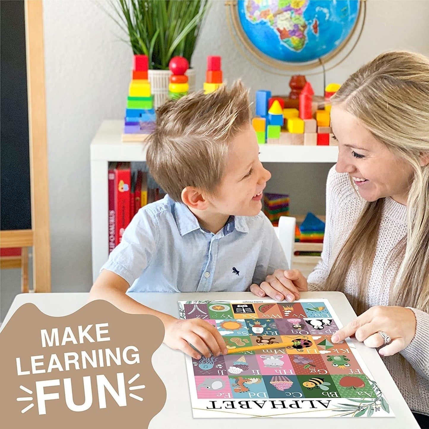 🔥50% OFF | PRESCHOOL LEARNING POSTER SET 📚