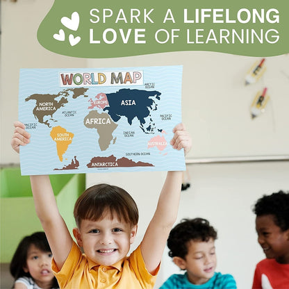 🔥50% OFF | PRESCHOOL LEARNING POSTER SET 📚