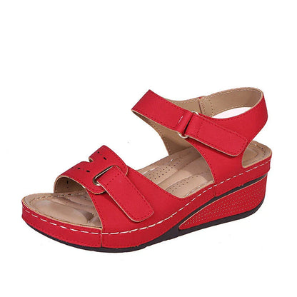 Women's wedge straps Open Toe Walking Shoes