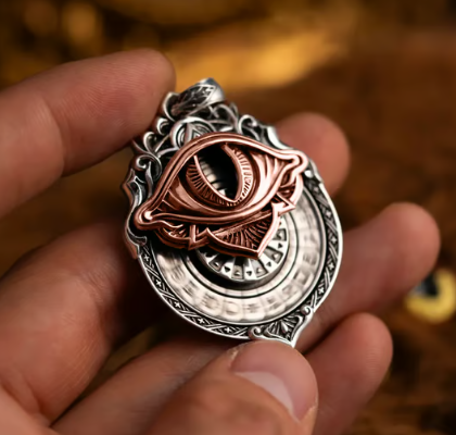 🔥LAST DAY 52% OFF👁️‍🗨️Handmade Tarot Vision Pendant: Connect to Cosmic Wisdom Anytime(✨Comes with instruction manual)