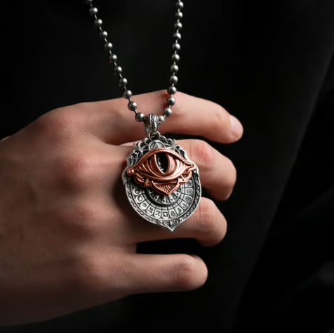 🔥LAST DAY 52% OFF👁️‍🗨️Handmade Tarot Vision Pendant: Connect to Cosmic Wisdom Anytime(✨Comes with instruction manual)