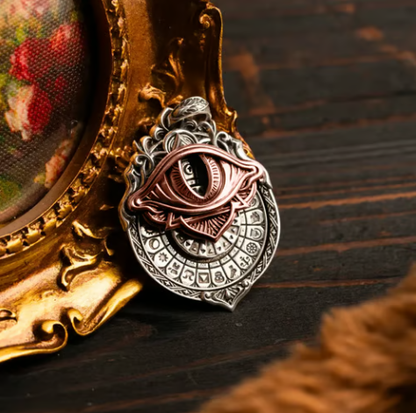 🔥LAST DAY 52% OFF👁️‍🗨️Handmade Tarot Vision Pendant: Connect to Cosmic Wisdom Anytime(✨Comes with instruction manual)