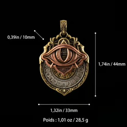 🔥LAST DAY 52% OFF👁️‍🗨️Handmade Tarot Vision Pendant: Connect to Cosmic Wisdom Anytime(✨Comes with instruction manual)