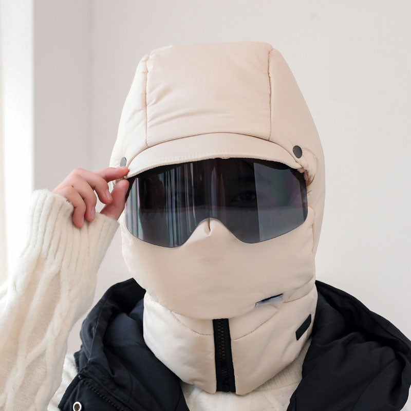 Winter Special Offer-5 In 1 Windproof Full Cover Outdoor Mask with Glasses