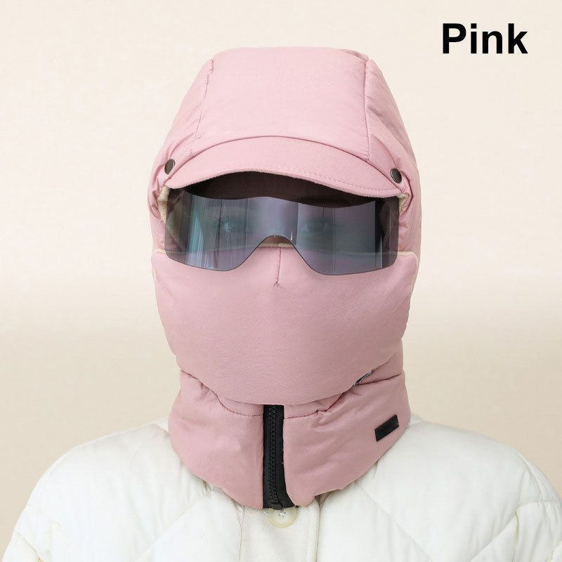 Winter Special Offer-5 In 1 Windproof Full Cover Outdoor Mask with Glasses